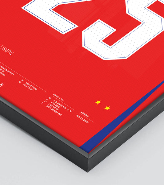 Stina Blackstenius’ Winner Crowns Arsenal Champions of Europe (Jersey ver.)