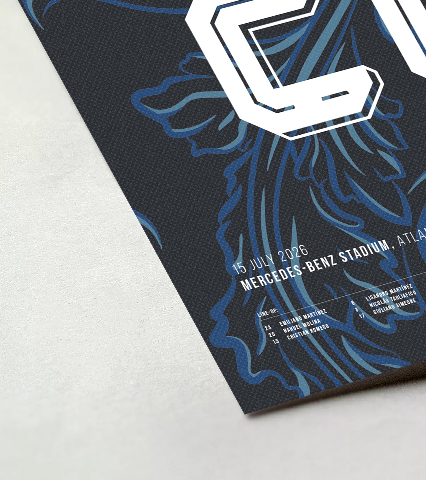 Lautaro Martínez' Tor gegen England (Jersey ver.)