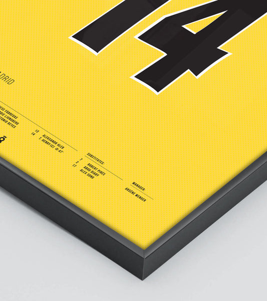 Thierry Henry's amazing solo goal vs Madrid (Jersey ver.)