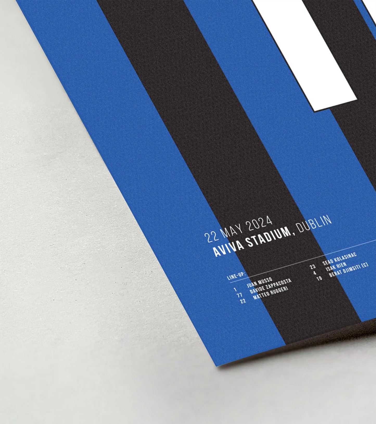 Lookman Scores Hat-Trick to Seal 2024 Final for Atalanta (Jersey ver.)