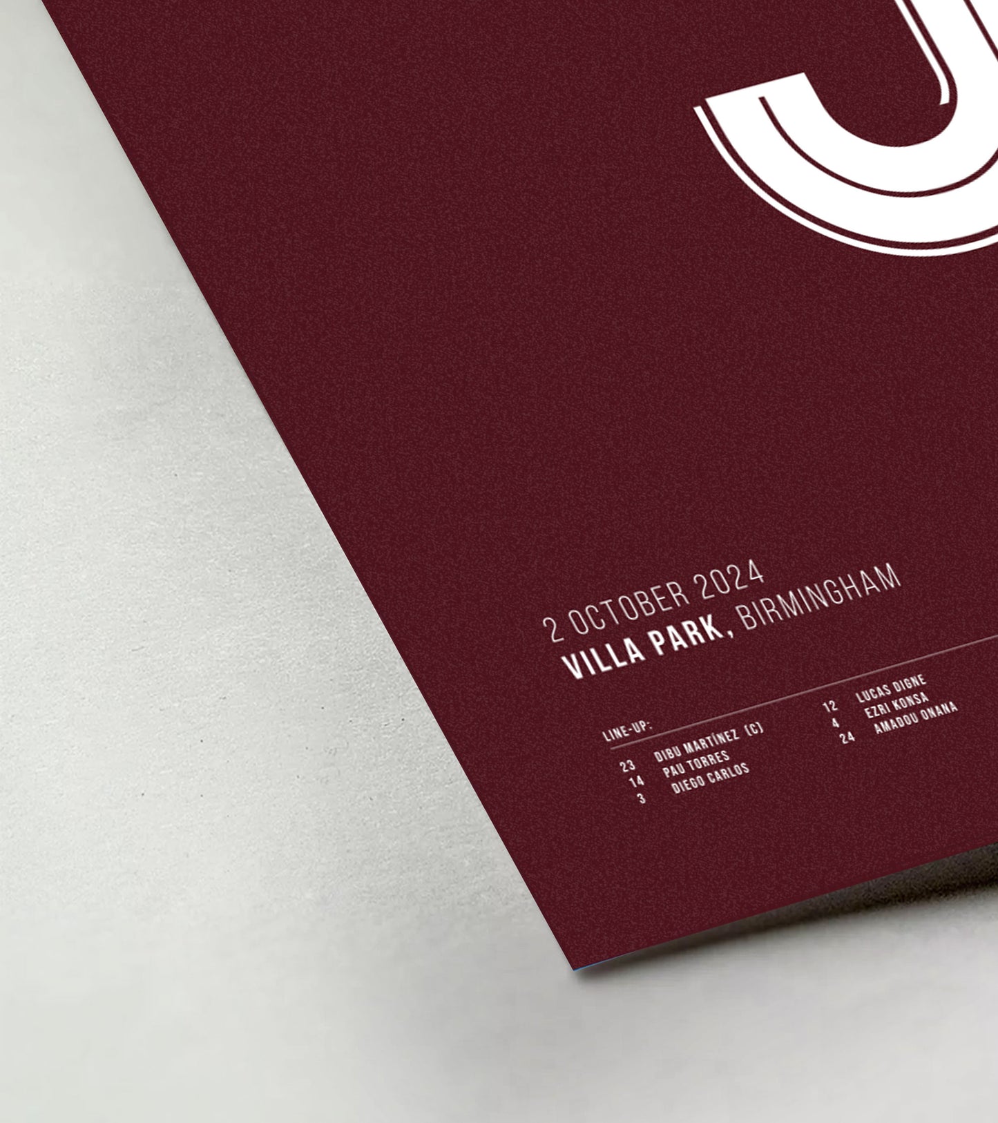 Jhon Duran's Winning Goal vs. Bayern (Jersey ver.)