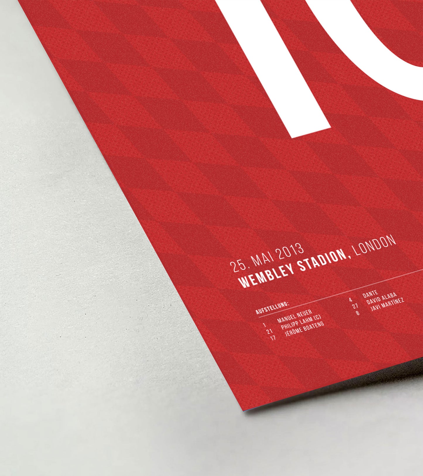 Arjen Robben's winning goal in the 2013 Final (Jersey ver.)