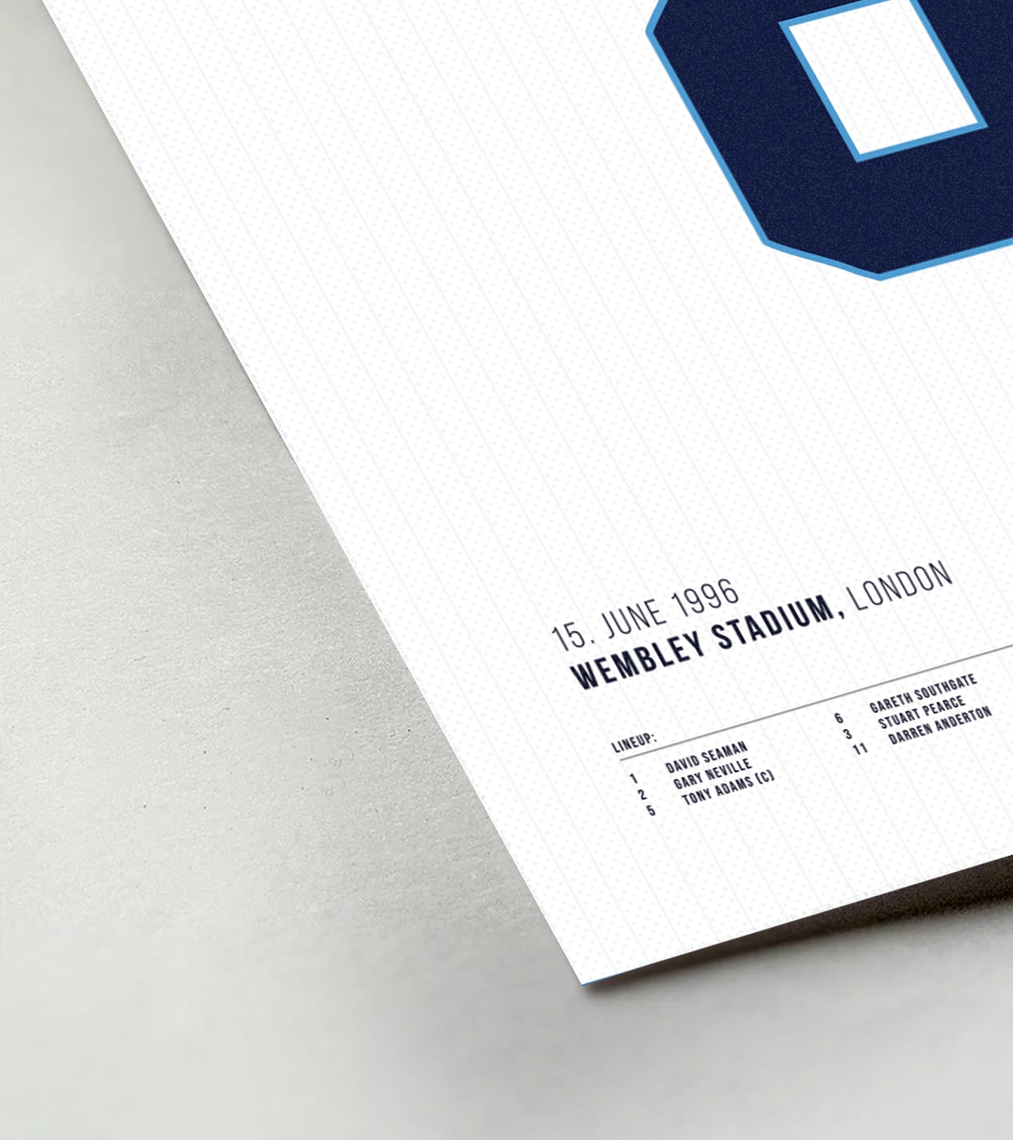 Gazza's incredible goal against Scotland (Jersey ver.)