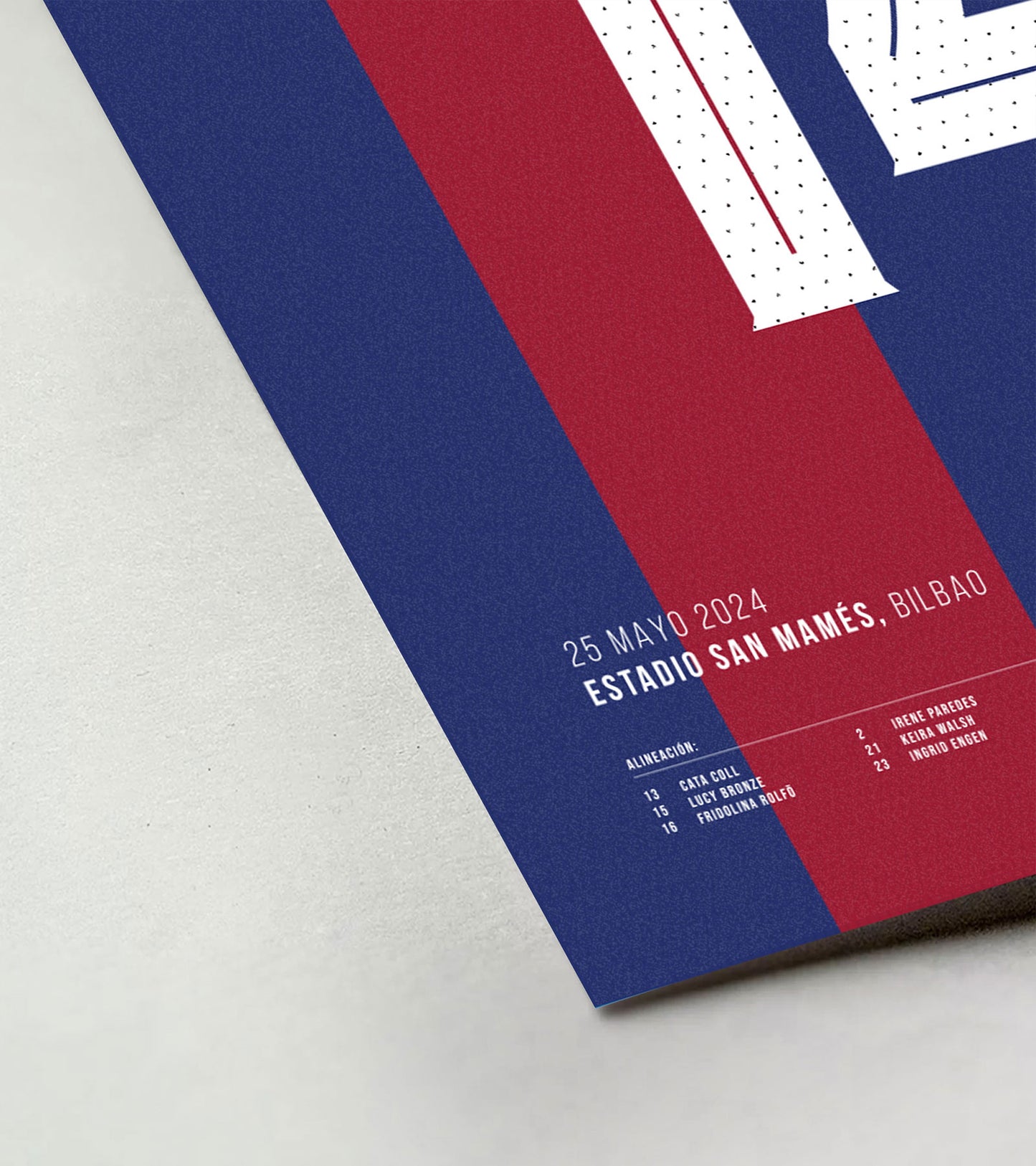 Aitana Bonmatí nets the opener in the Women's 2024 Final (Jersey ver.)