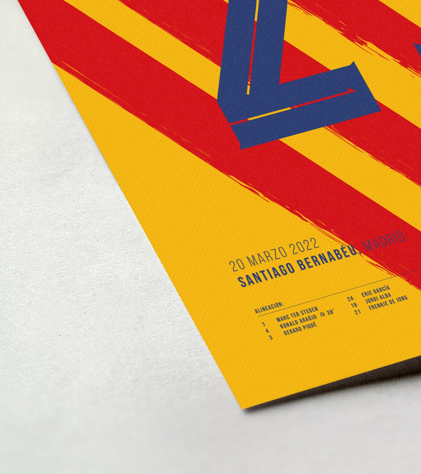 Aubameyang's wonderful night at the Bernabéu (Jersey ver.)