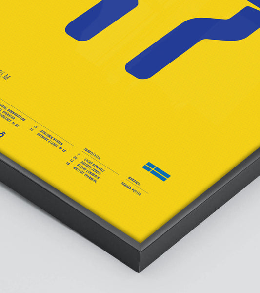 Gyรถkeres sends Sweden to the World Cup (Jersey ver.)