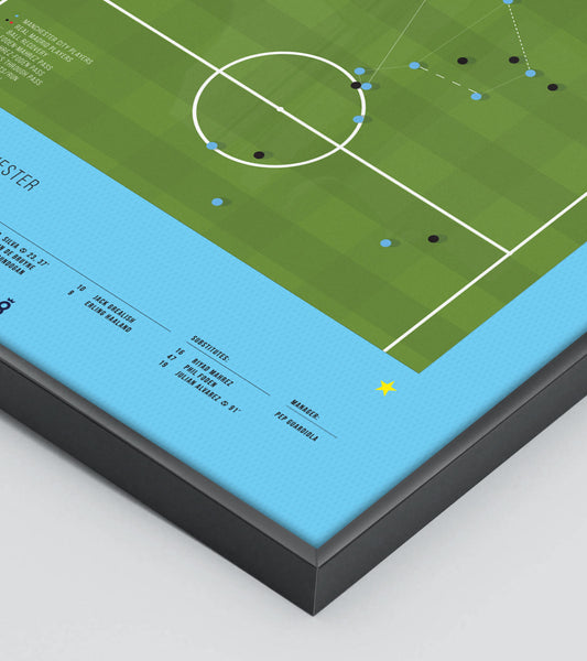 Julian Alvarez scores the 4-0 in runaway victory vs Real