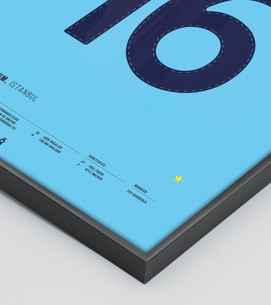 Rodrigo's Goal Seals Historic Triumph for Man City (Jersey ver.)