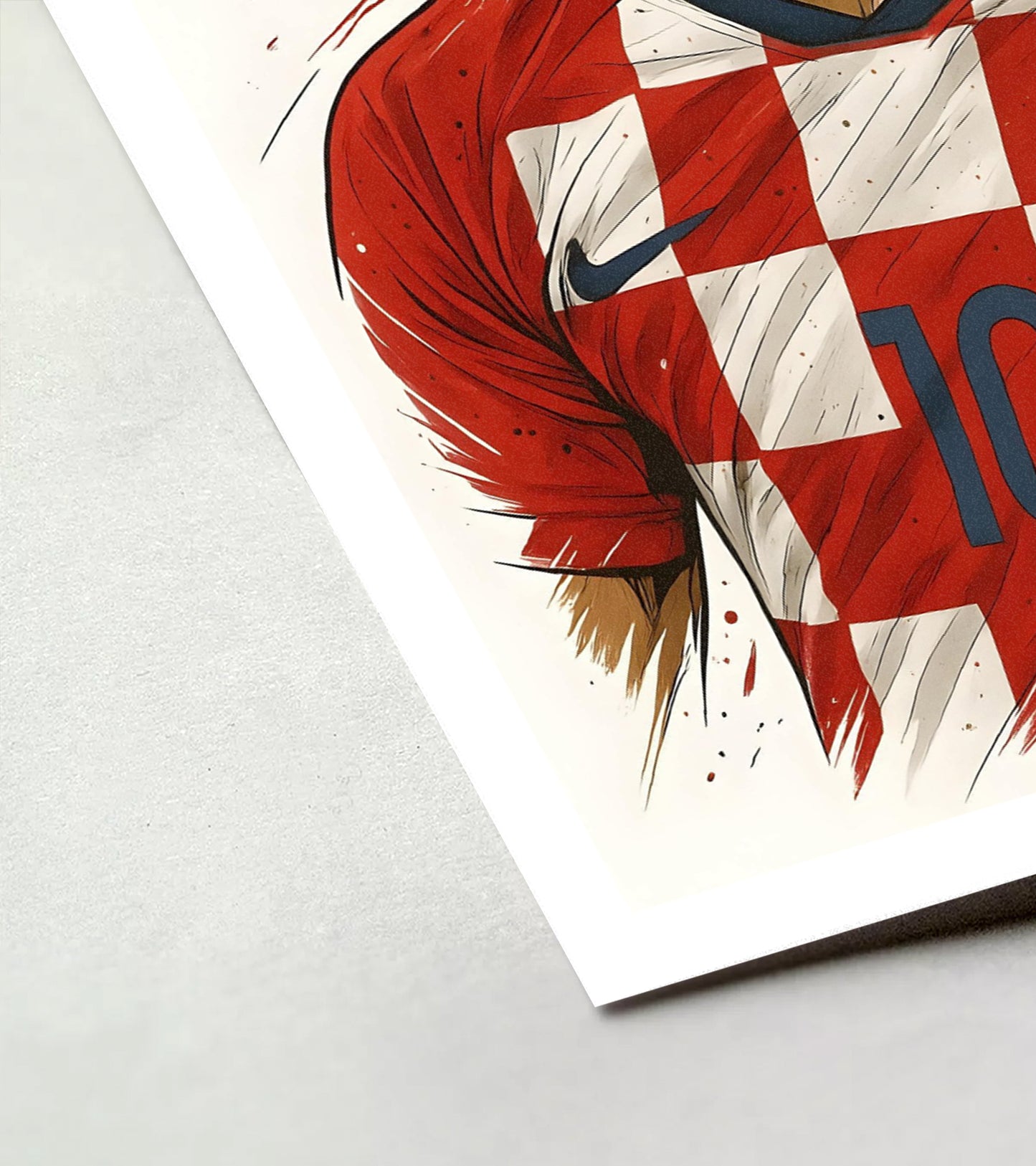 Luka Modrić - Croatian Legend (Illustration)