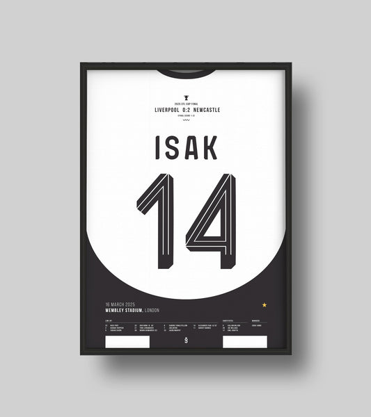 Alexander Isak goal vs Liverpool (Jersey ver.)