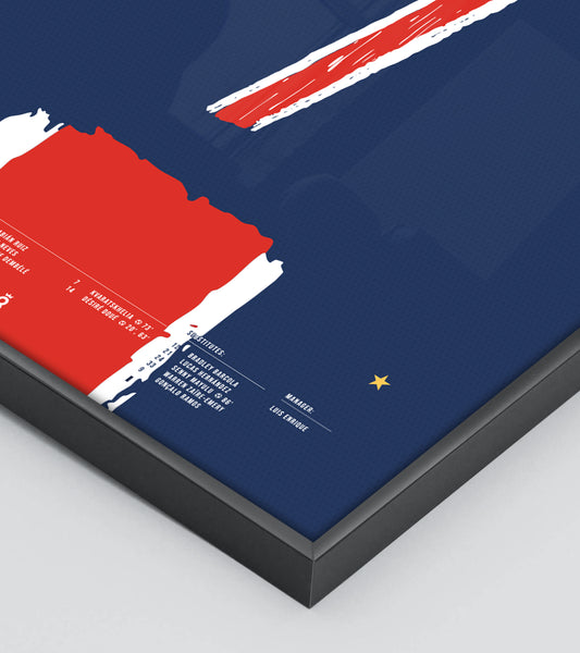 PSG First-Ever CL Title in Stunning 5–0 Victory (Kvaratskhelia ) (Jersey ver.)