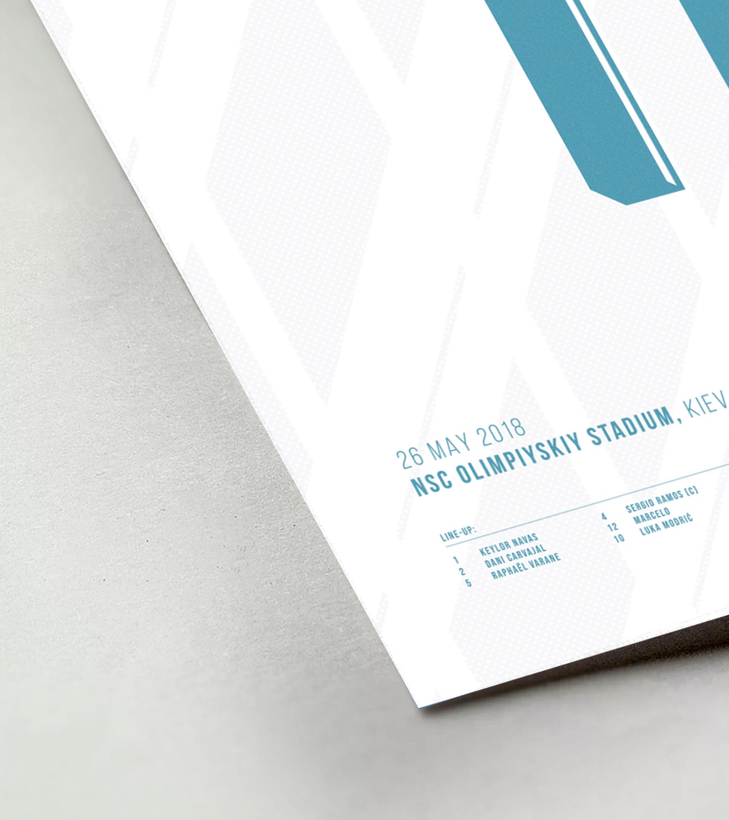 Gareth Bale 'galáctico' goal in the 2018 Final (Jersey ver.)