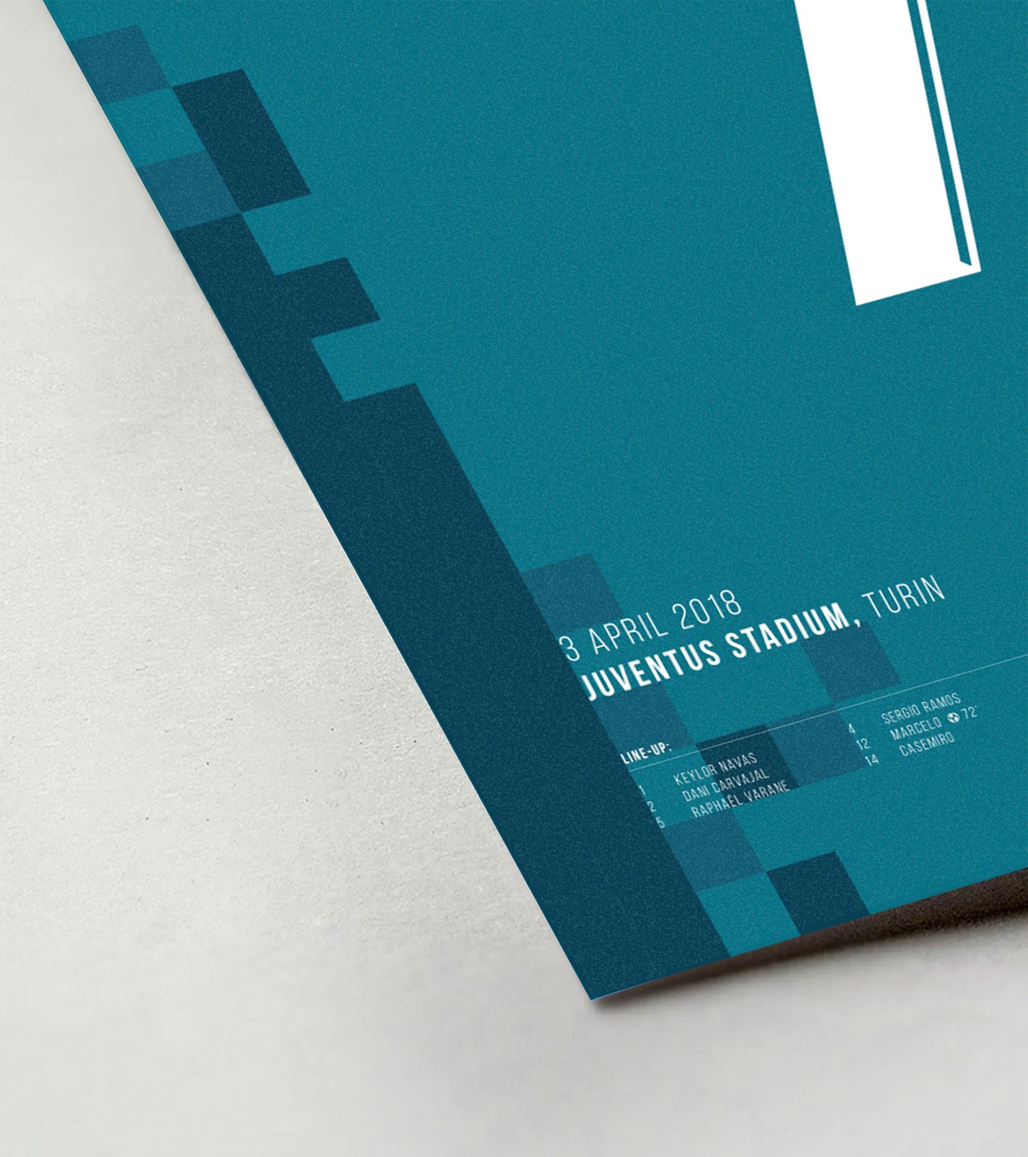 Ronaldo's stunning overhead kick for Real Madrid (Jersey ver.)