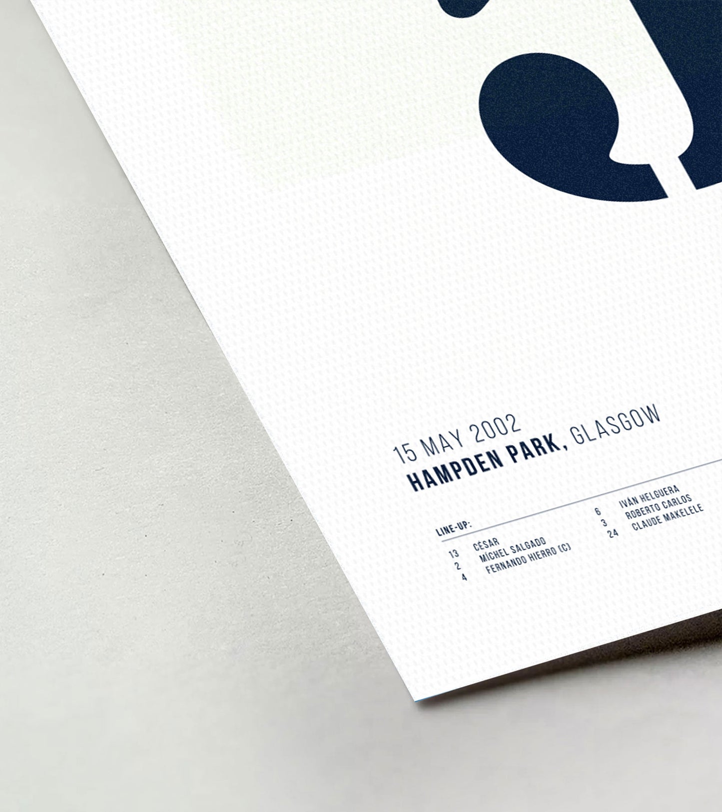 Zidane's famous volley goal against Bayer Leverkusen (Jersey ver.)