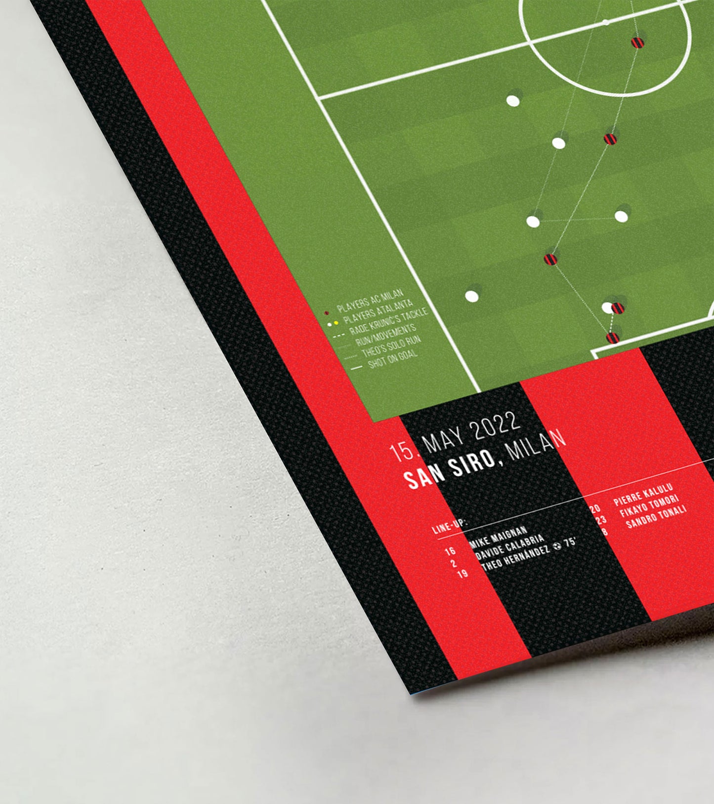 Theo Hernández's Solo Goal Vs Atalanta