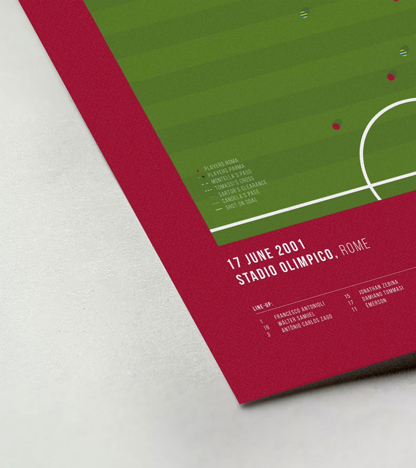 Totti's goal against Parma to clinch third Scudetto