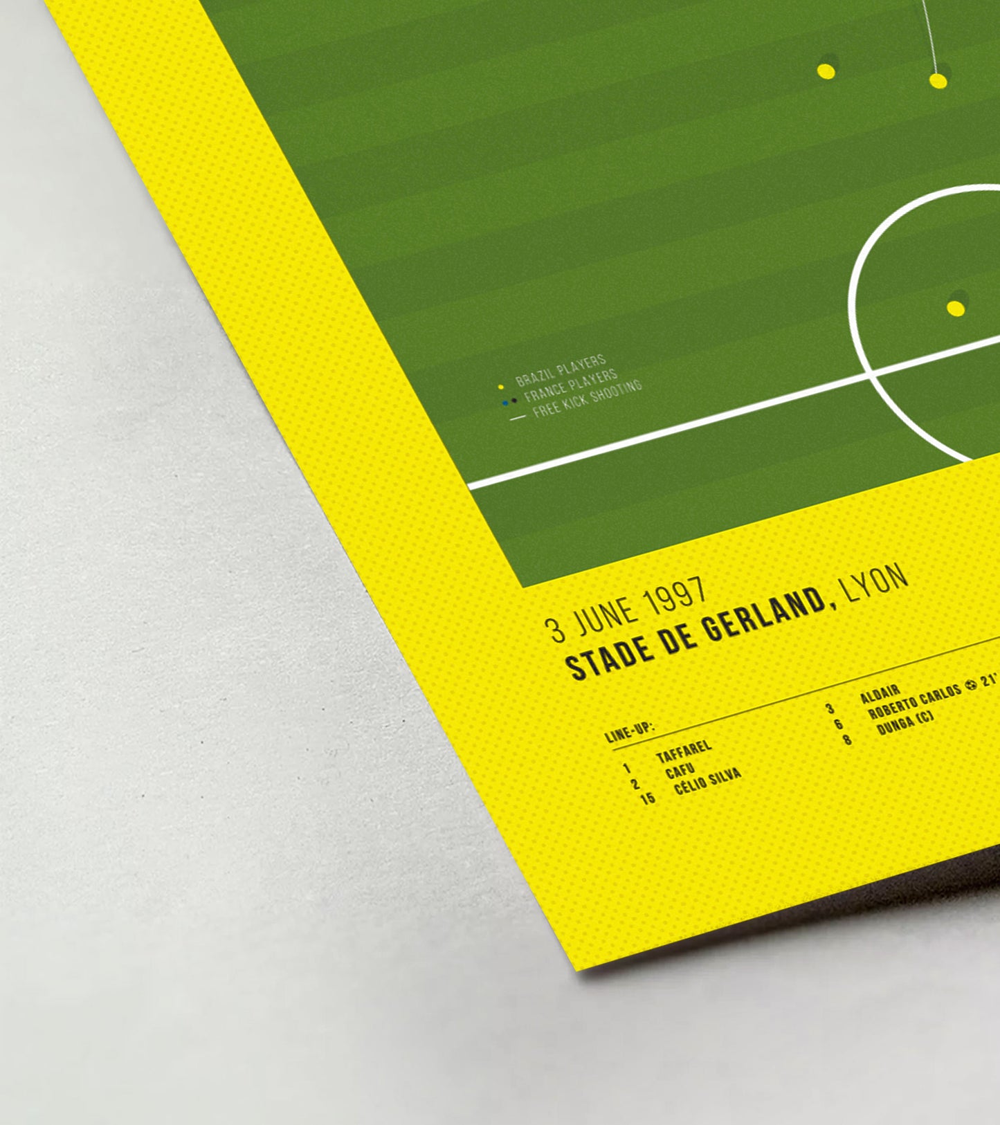 Roberto Carlos' iconic free kick against France