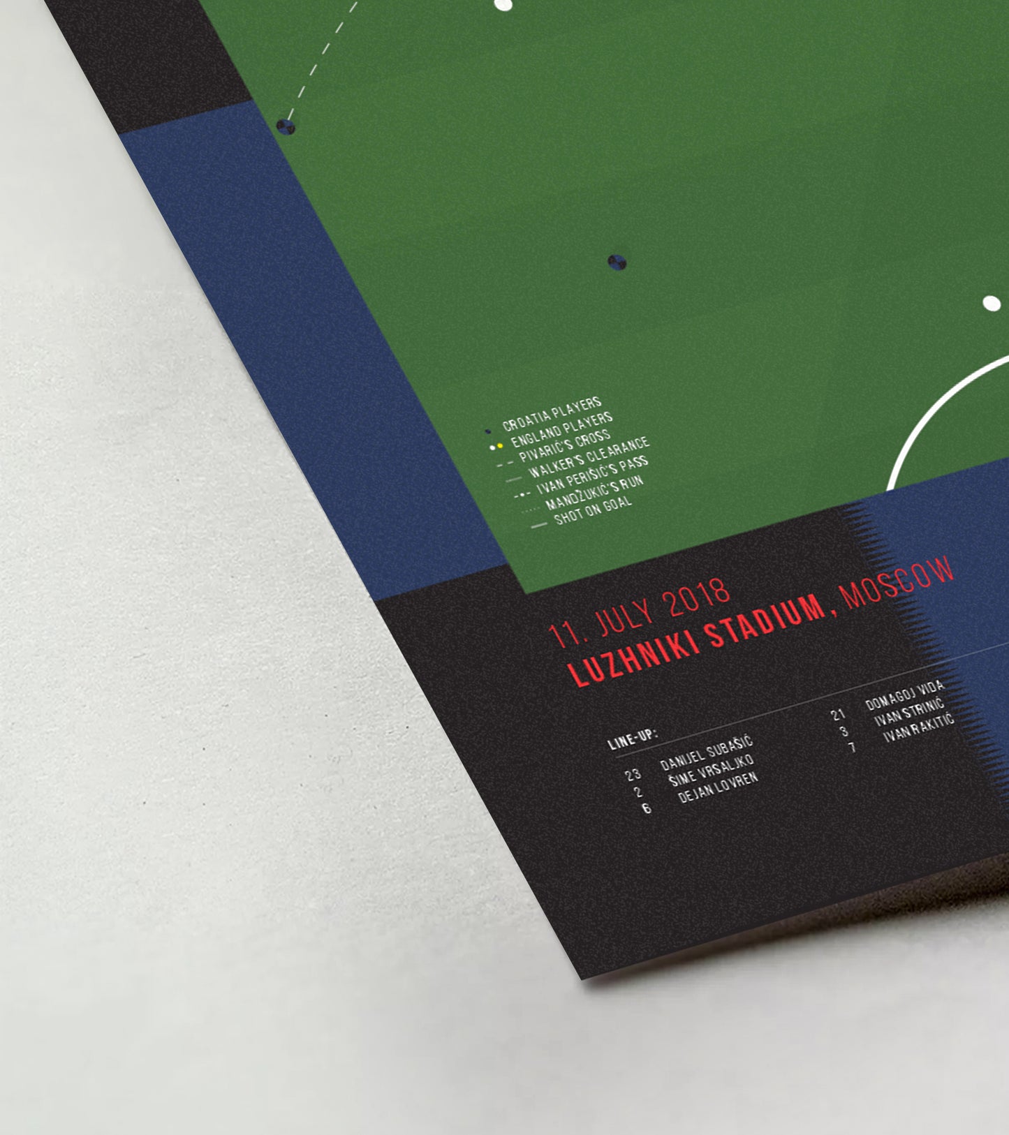 Mario Mandžukić shot Croatia into the first World Cup final ever