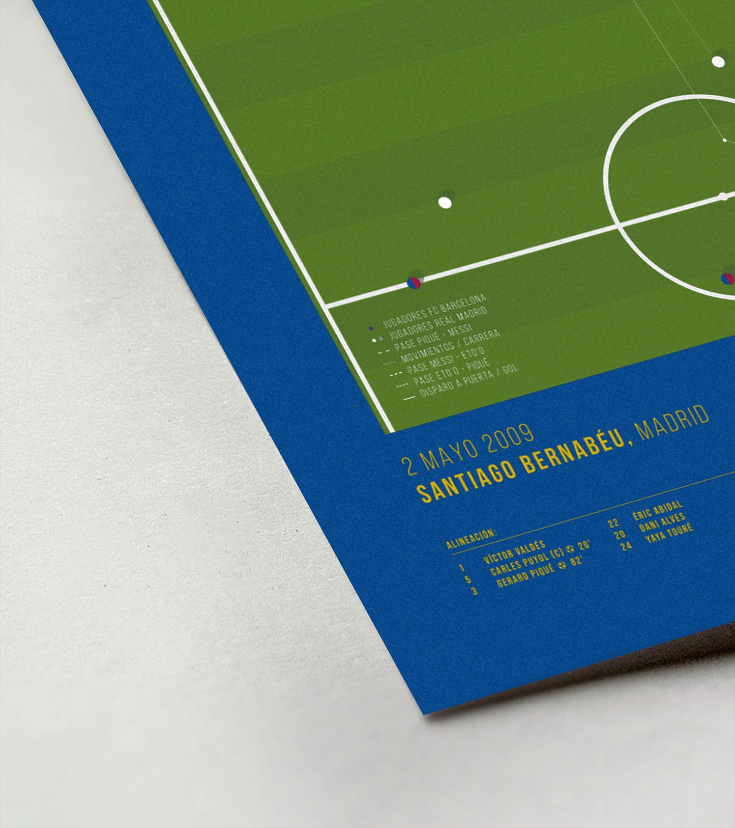 Piqué's goal in the 6-2 against Real Madrid