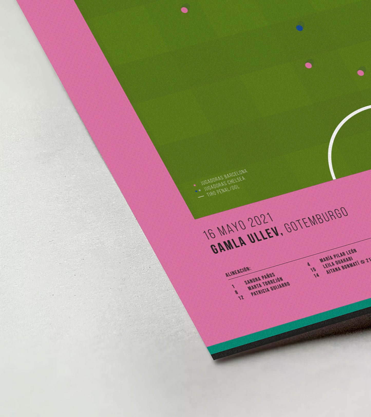 Alexia Putellas' goal in the Women's 2021 Final