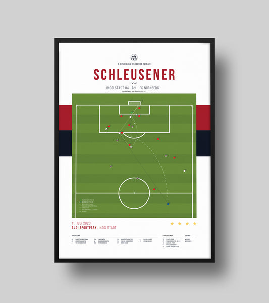 90+6! Nuremberg saves himself in the last second