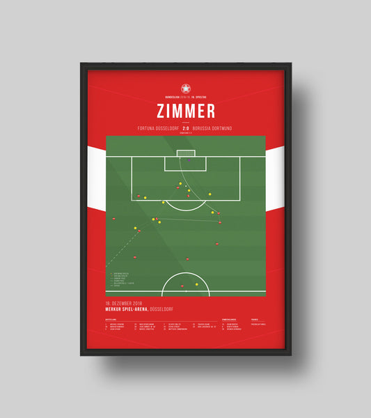 Jean Zimmer screamer vs Dortmund