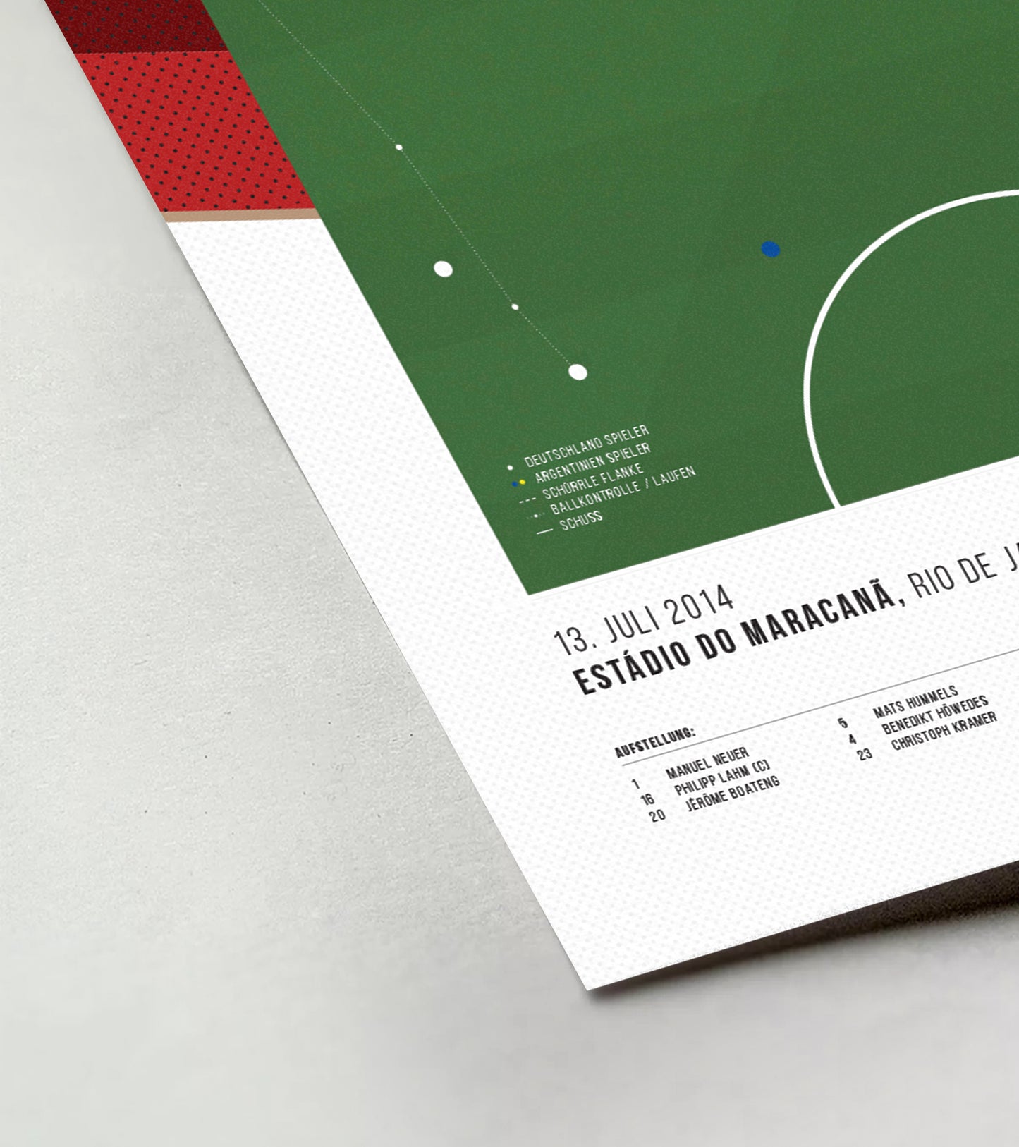 Mario Götze's goal made Germany Fußball-Weltmeister