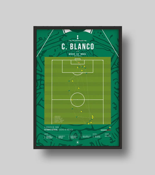 Cuauhtémoc Blanco's goal in the Confederations Cup Final vs Brazil