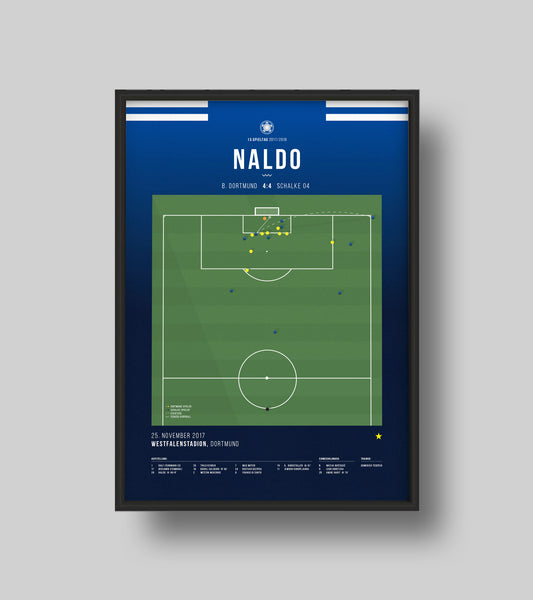 4: 4 after 0: 4! Last minute goal from Naldo