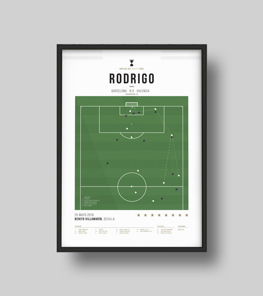 Rodrigo's winner goal in the Cup Final vs Barcelona