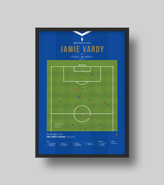 Jamie Vardy's Record-Breaking Goal