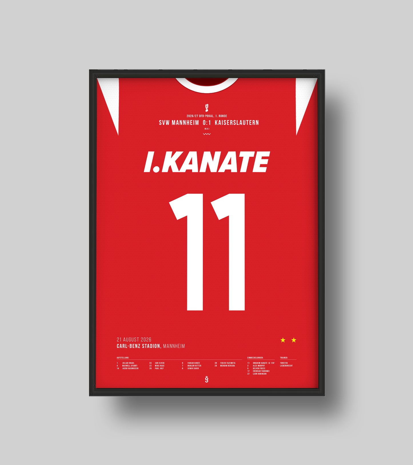 Ibrahim Kanaté decide el derbi para el Kaiserslautern