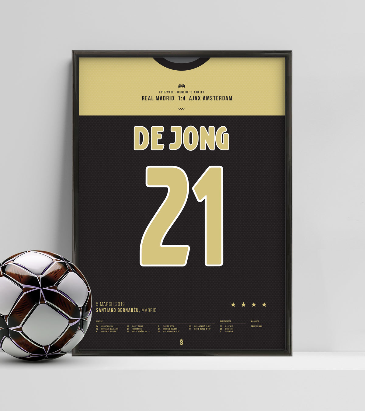 Ajax’ historischer 4:1-Sieg im Bernabéu