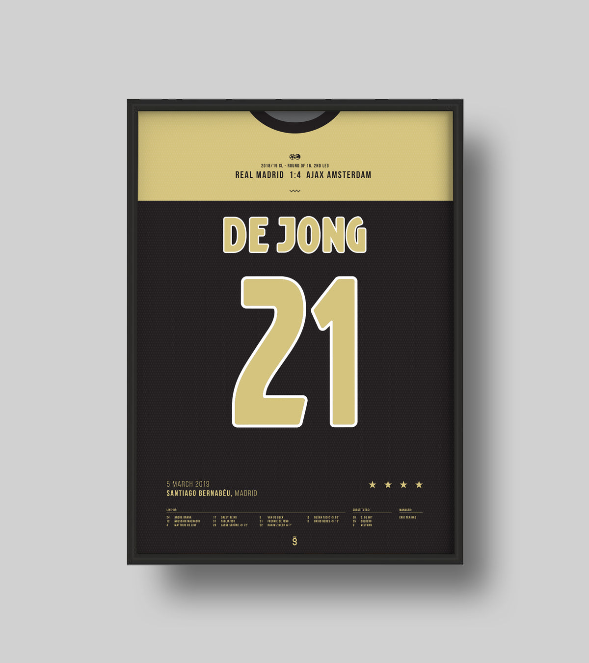 Ajax’ historischer 4:1-Sieg im Bernabéu