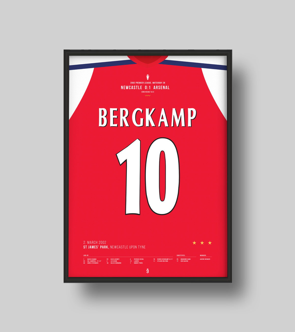 <tc>La magie de Bergkamp stupéfie Newcastle</tc>