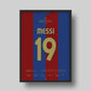 Messi scores Maradona's goal (Jersey ver.)