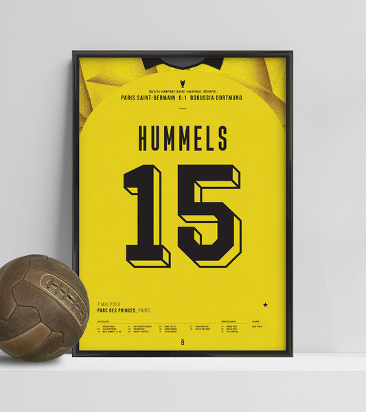 Mats Hummels winning goal vs PSG (Jersey ver.)