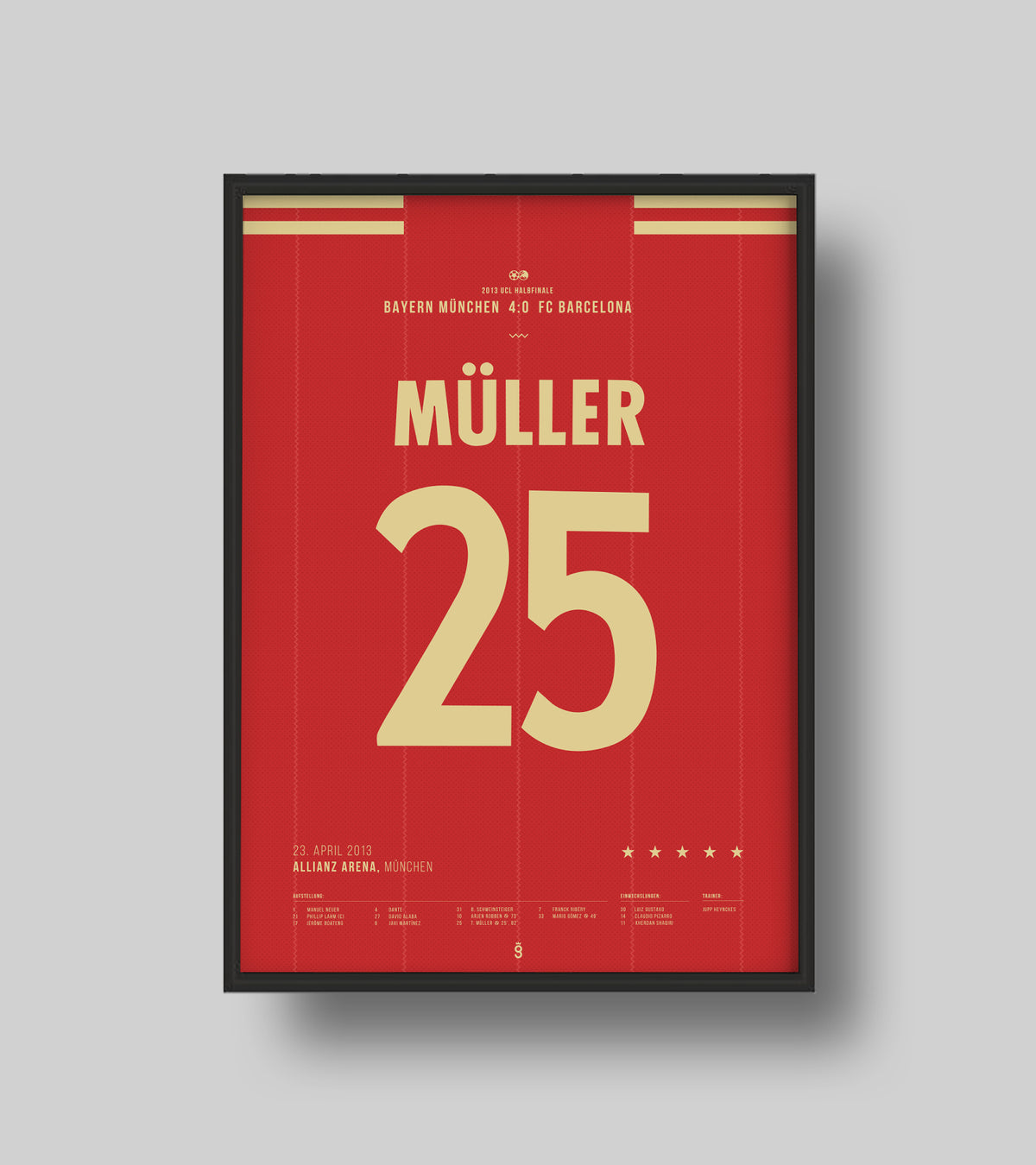 Le but de Müller : la victoire historique 7-0