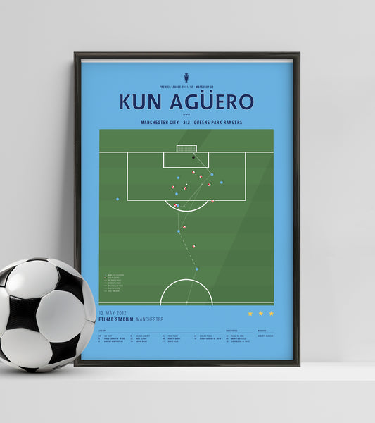 Sergio Aguero's City title-winning goal