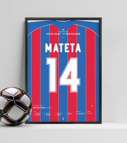 Crystal Palace lift their first European trophy (Jersey ver)