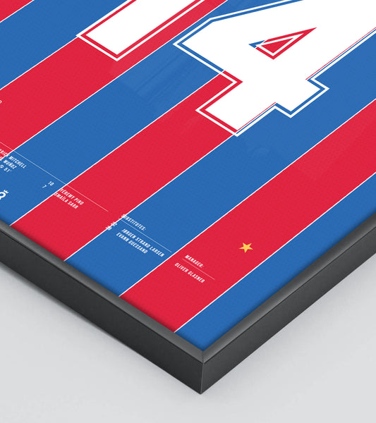 Crystal Palace lift their first European trophy (Jersey ver)