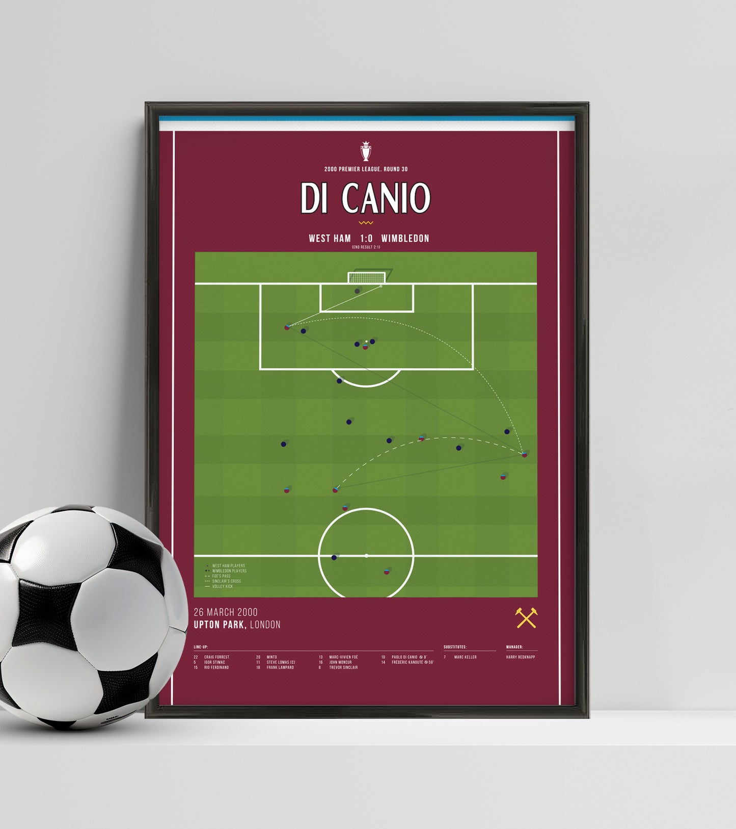 Paolo Di Canio Volley vs. Wimbledon