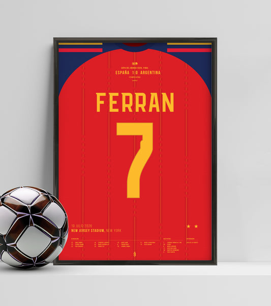 Ferran Torres’ winner vs Argentina ⭐️⭐️ (Jersey ver.)