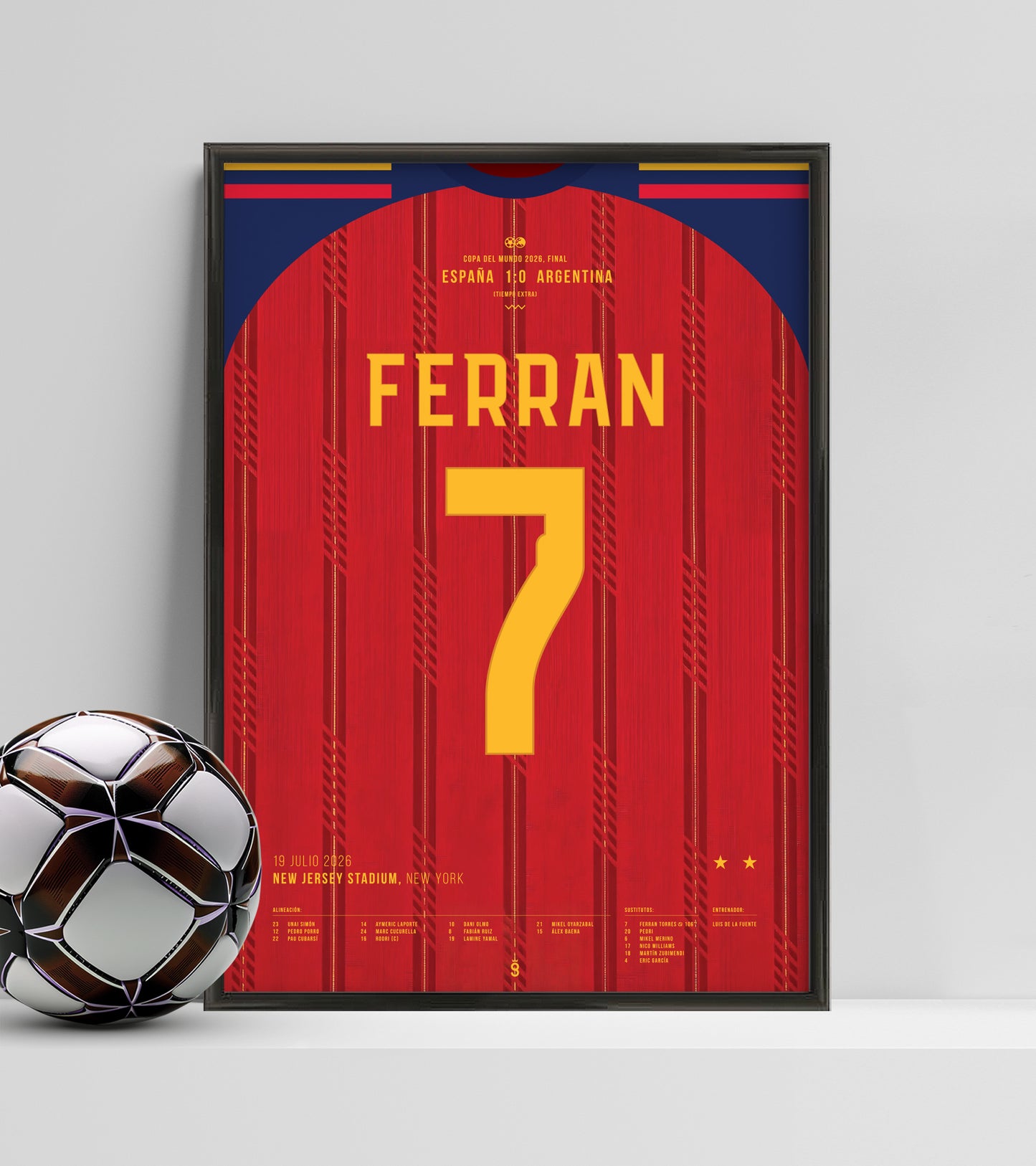 Ferran Torres’ winner vs Argentina ⭐️⭐️ (Jersey ver.)