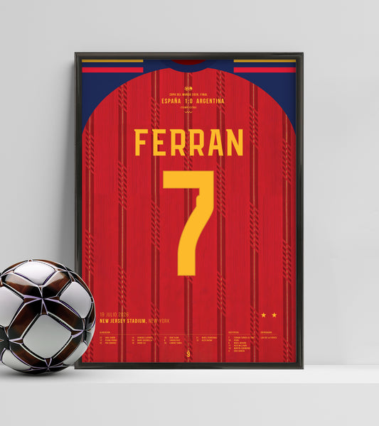 Ferran Torres’ winner vs Argentina ⭐️⭐️ (Jersey ver.)