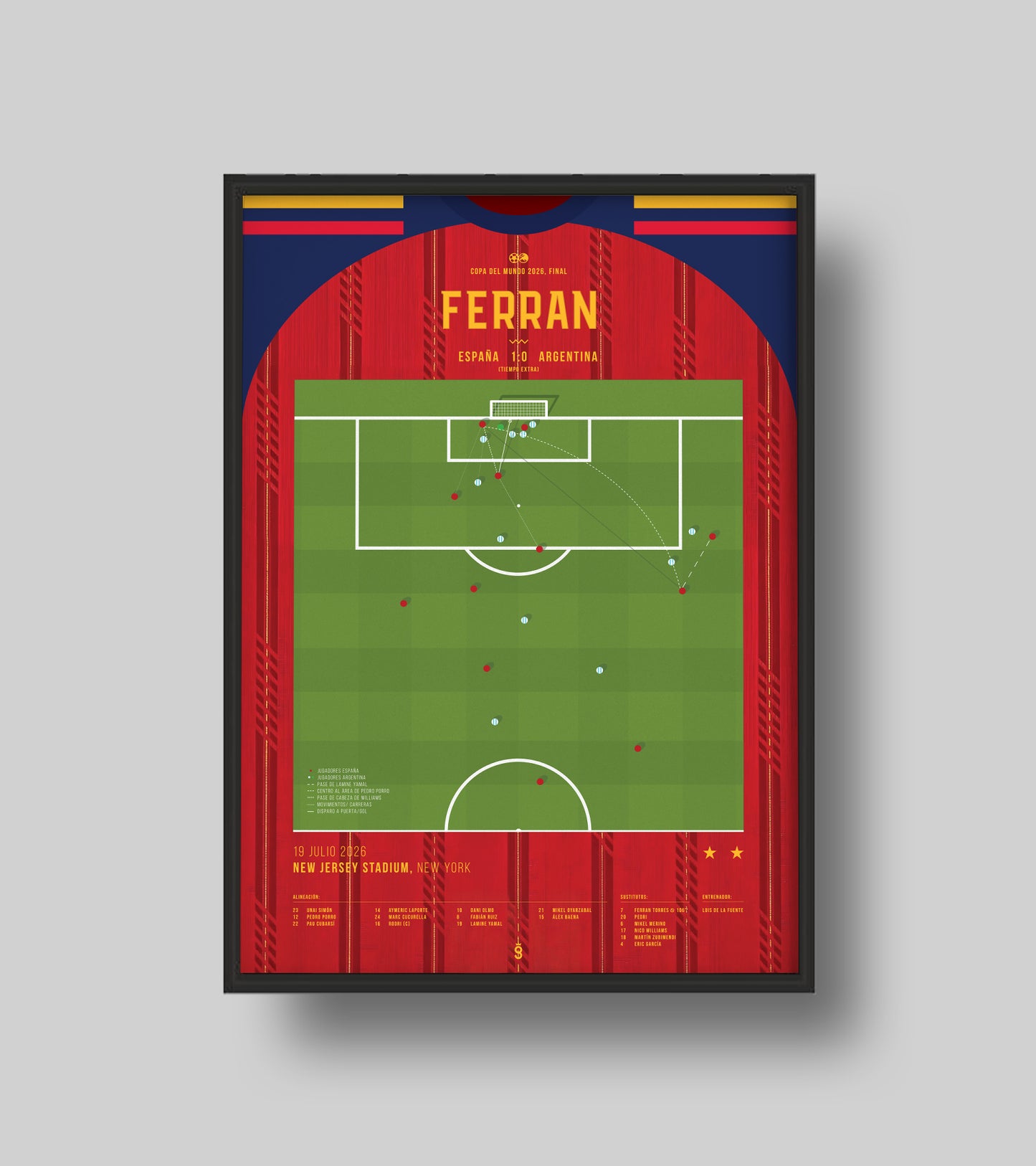 Ferran Torres’ winner vs Argentina ⭐️⭐️