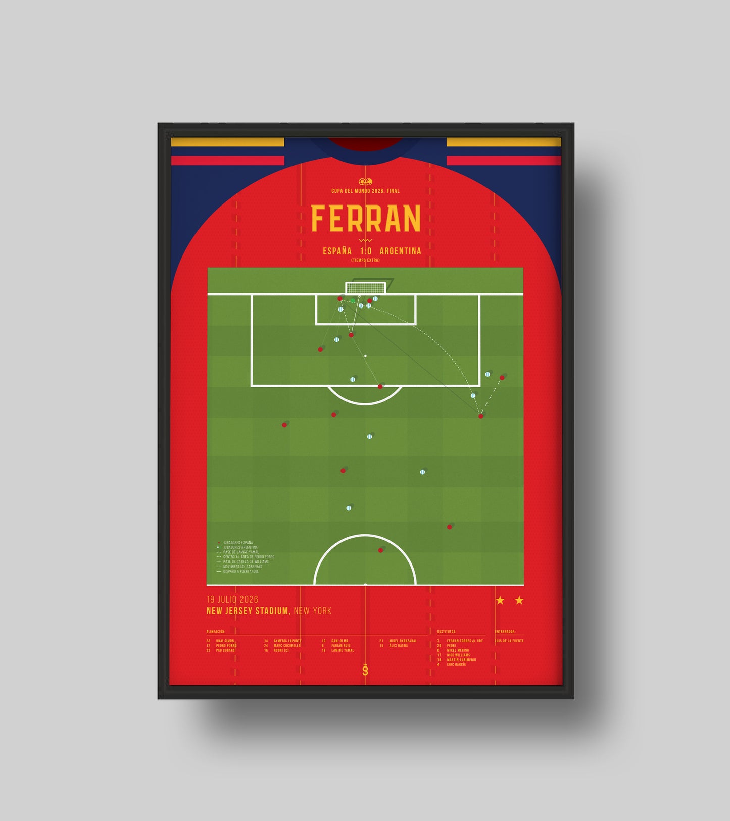 Ferran Torres’ winner vs Argentina ⭐️⭐️