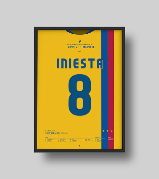 Andres Iniesta goal against Chelsea (Jersey ver.)
