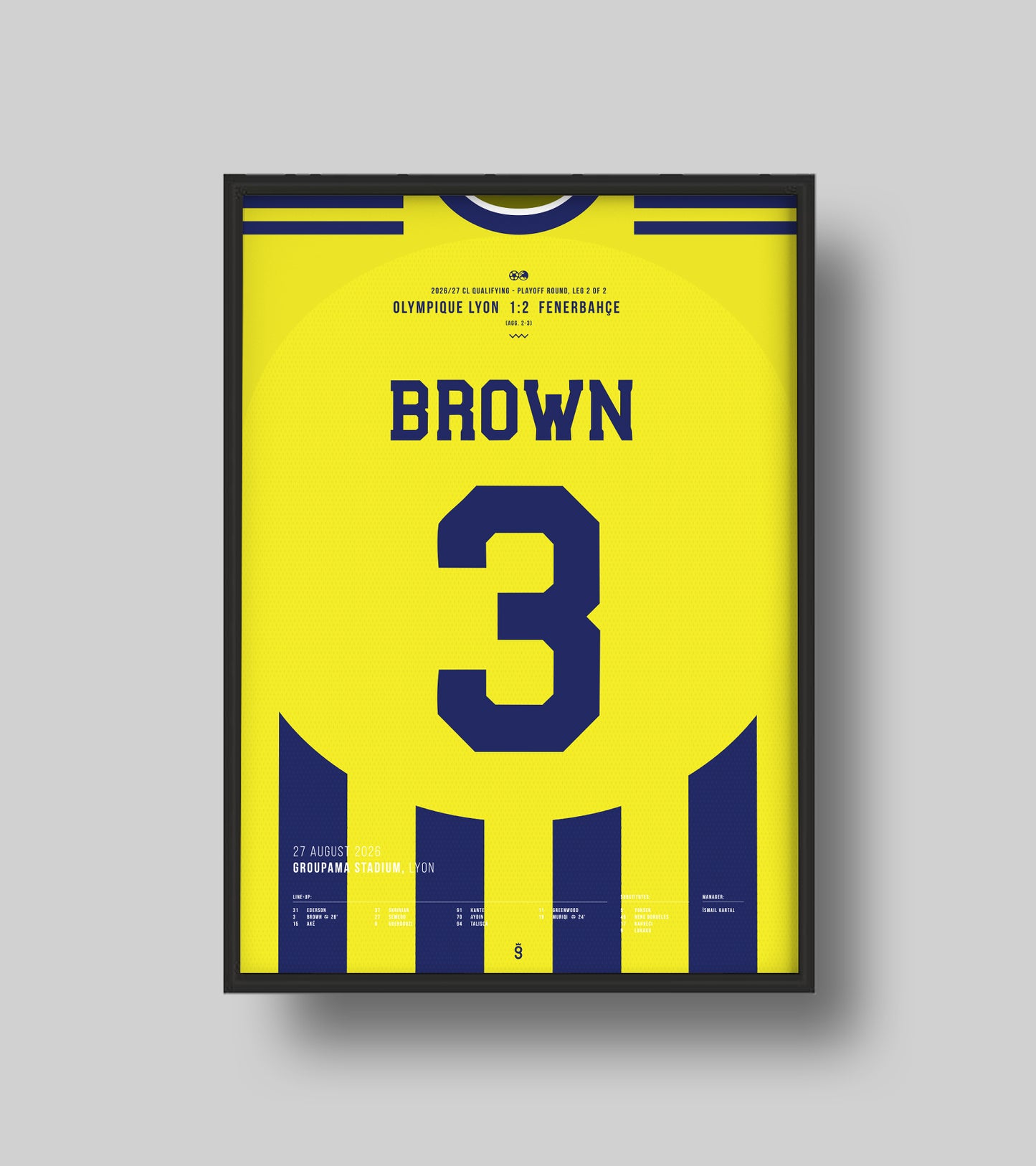 Fenerbahçe ist zurück in der Champions (Muriqi Jersey ver.)