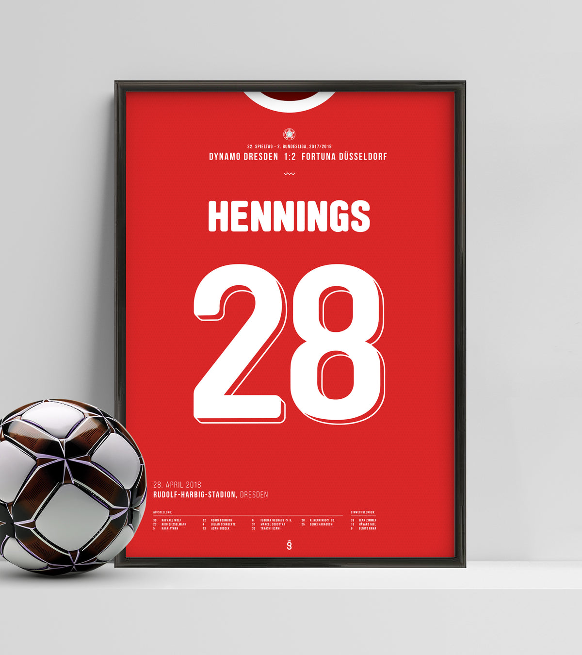 Rouwen Hennings a marqué le but vers la promotion